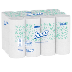 Scott® Coreless Standard Roll Bathroom Tissue